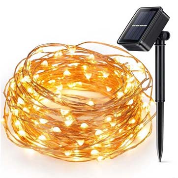 Kako radi solarno svjetlo od bakrene žice?