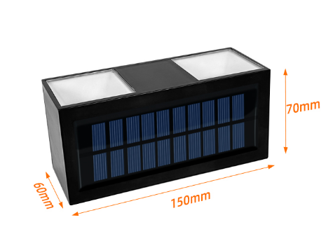 Vanjska zidna svjetla na solarni pogon Vodootporna